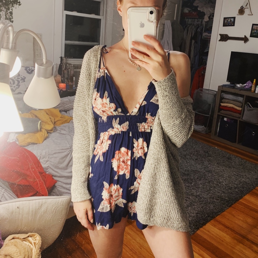 Lulus floral romper
